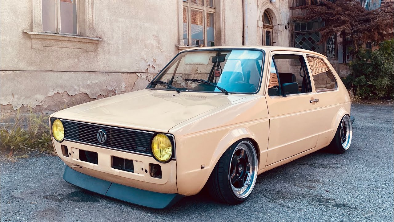 Project VW Golf MK1 Daily Nový nárazníky z ACI #KRSTDRFT drift lifestyle vlog #401