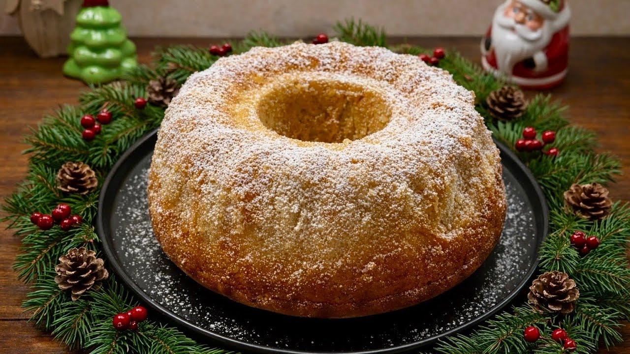 Egyszerű vaníliás kuglóf - Adventi receptek 17. 🎄⭐@O&T konyhája