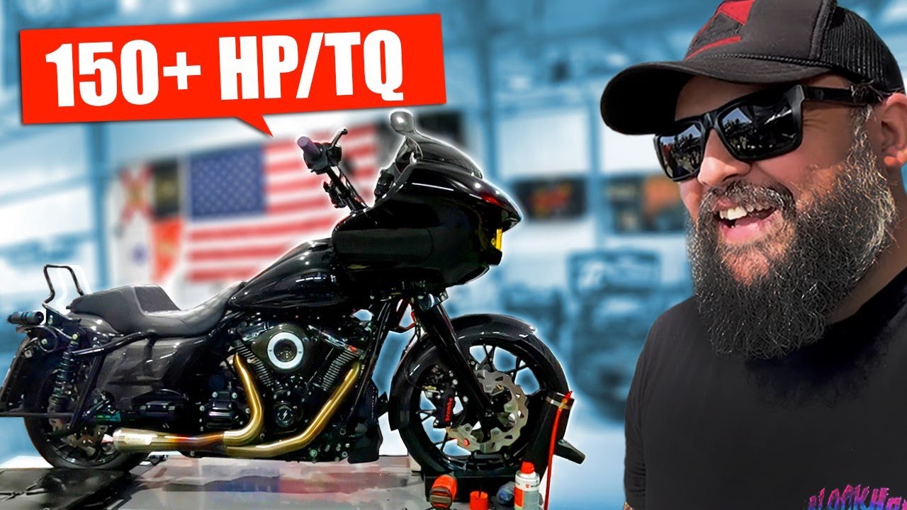 Как этот Harley развивает мощность и крутящий момент более 150 лошадиных сил!