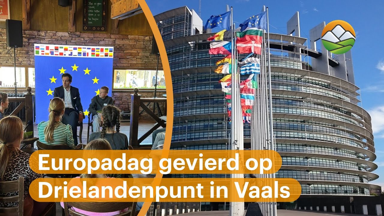 Europadag gevierd op Drielandenpunt in Vaals