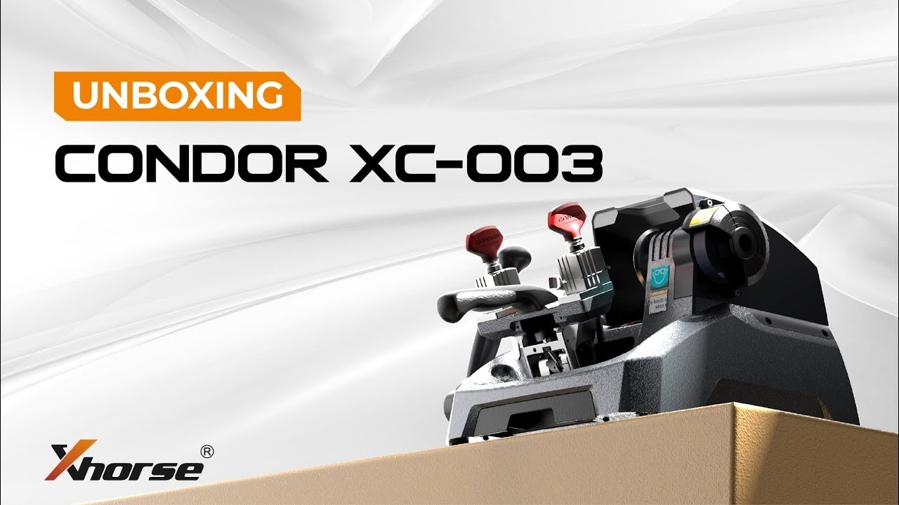 2025 New Xhorse CONDOR XC-003 Manual Key Cutter Unboxing- OBDII365