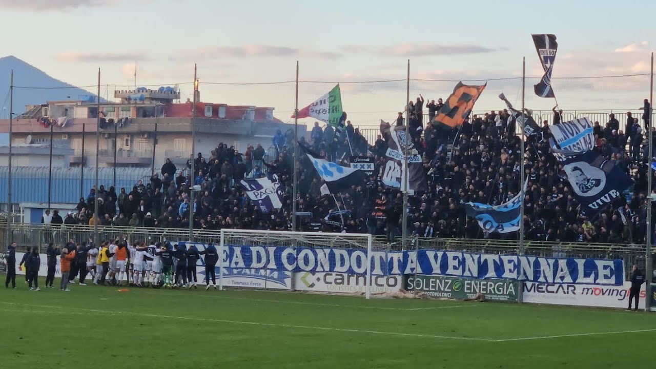 Esultanza a fine partita del popolo azzurrostellato ⭐️
