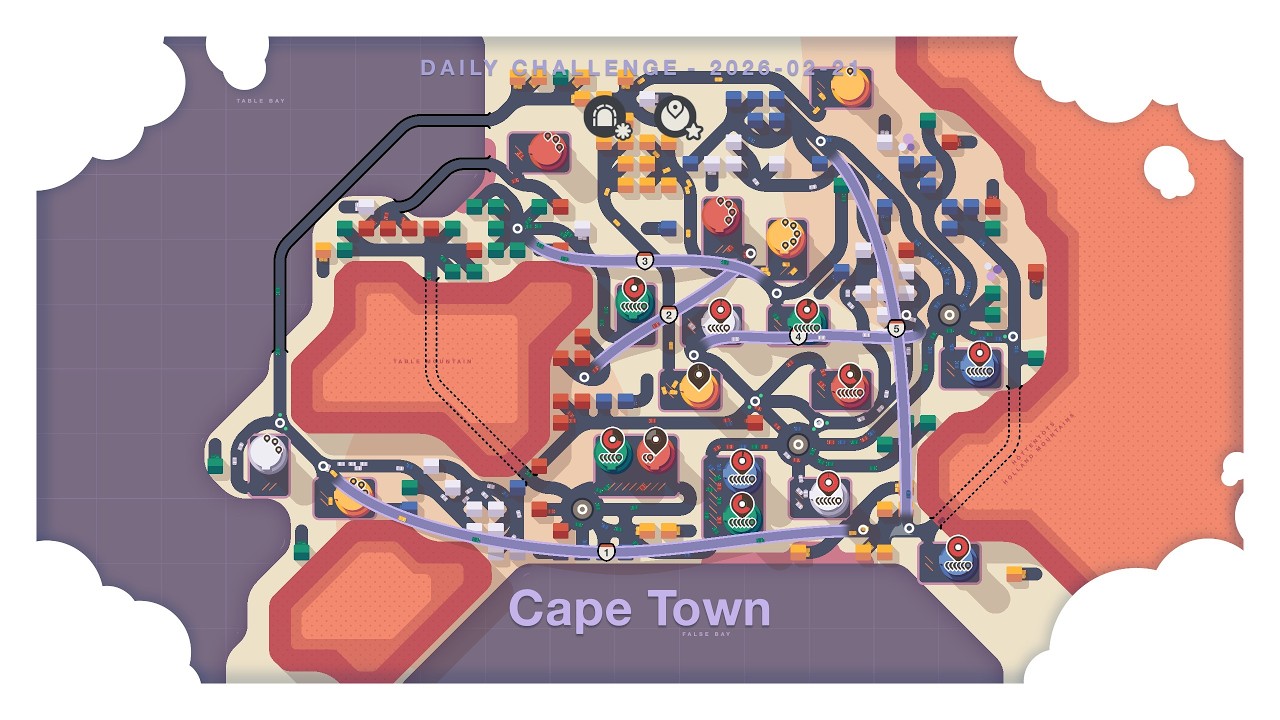 Mini Motorways | Daily Challenge 21/02/26 | 2395