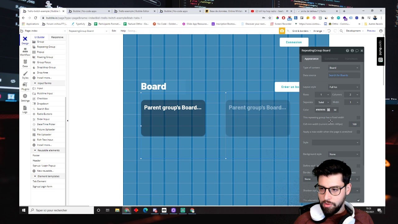 Ottho Bubble Live Session : Clone Trello board (1h)