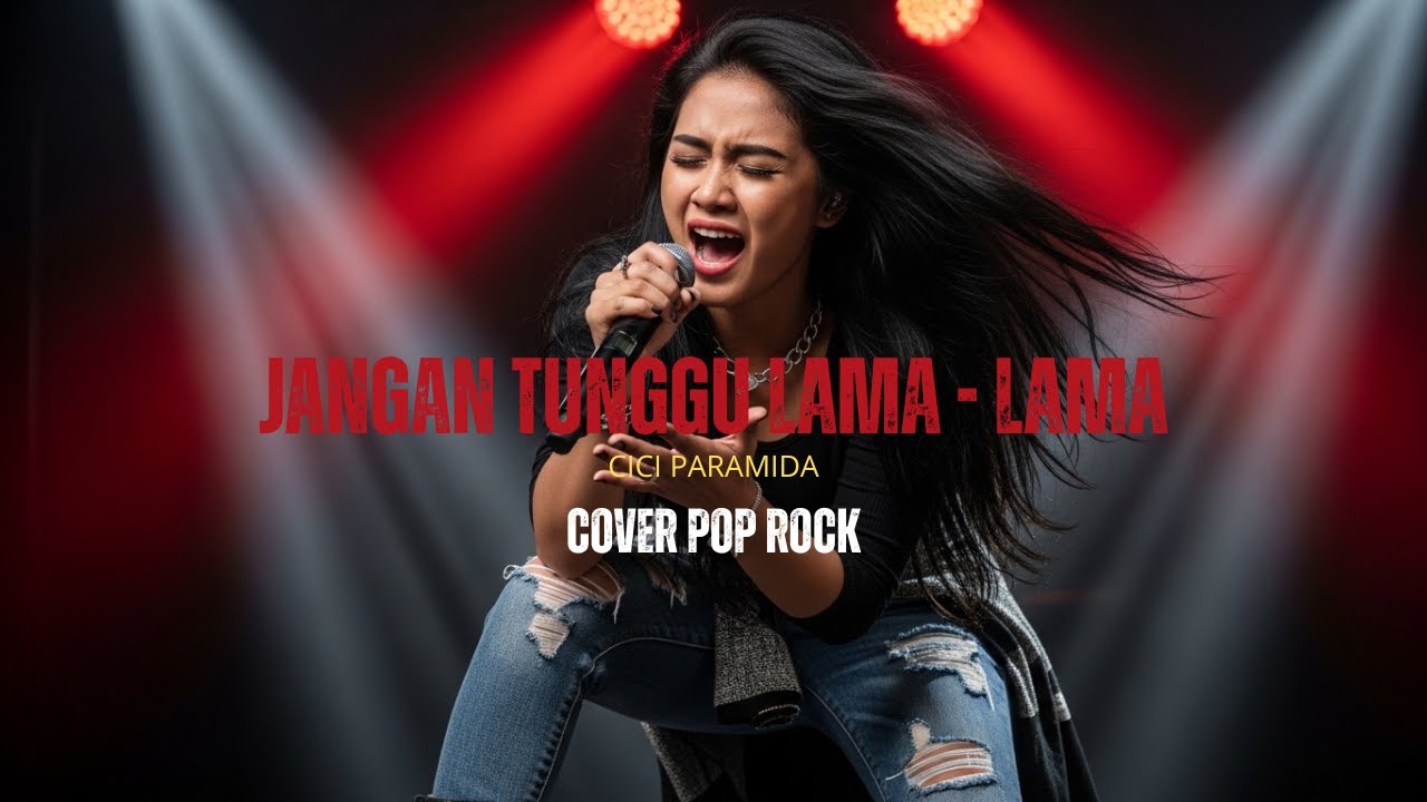 🔥VIRAL TIKTOK❗❗ Jangan Tunggu Lama Lama - Cici Paramida | POP ROCK Version Cover