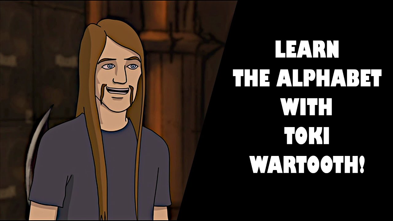 Learn the alphabet with Toki Wartooth!