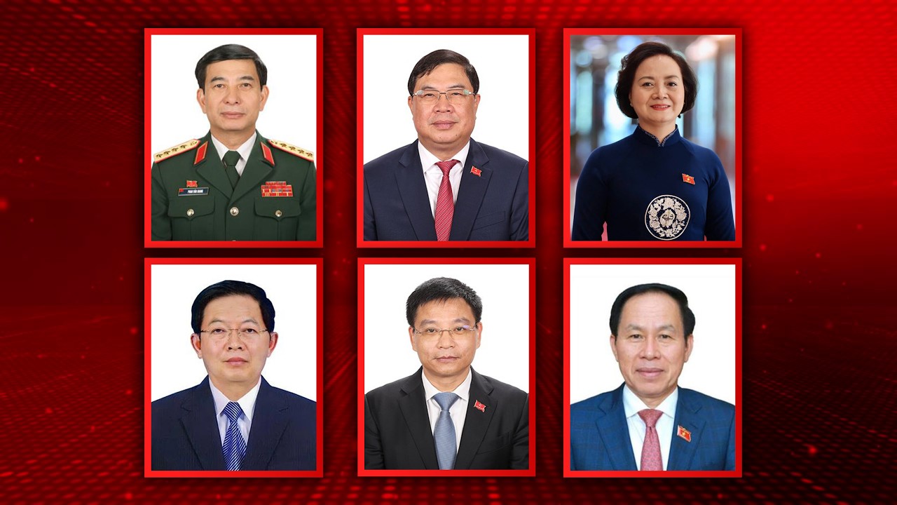 Ch&acirc;n dung 6 Ph&oacute; thủ tướng Ch&iacute;nh phủ nhiệm kỳ 2026 - 2031