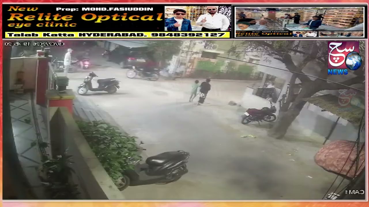 Tez Raaftar Bolero Car Ke Tamashe HYD Mein Ek Aadmi Ko Bonut Se Ghaaset Kar Lekar Bhaag Gaya