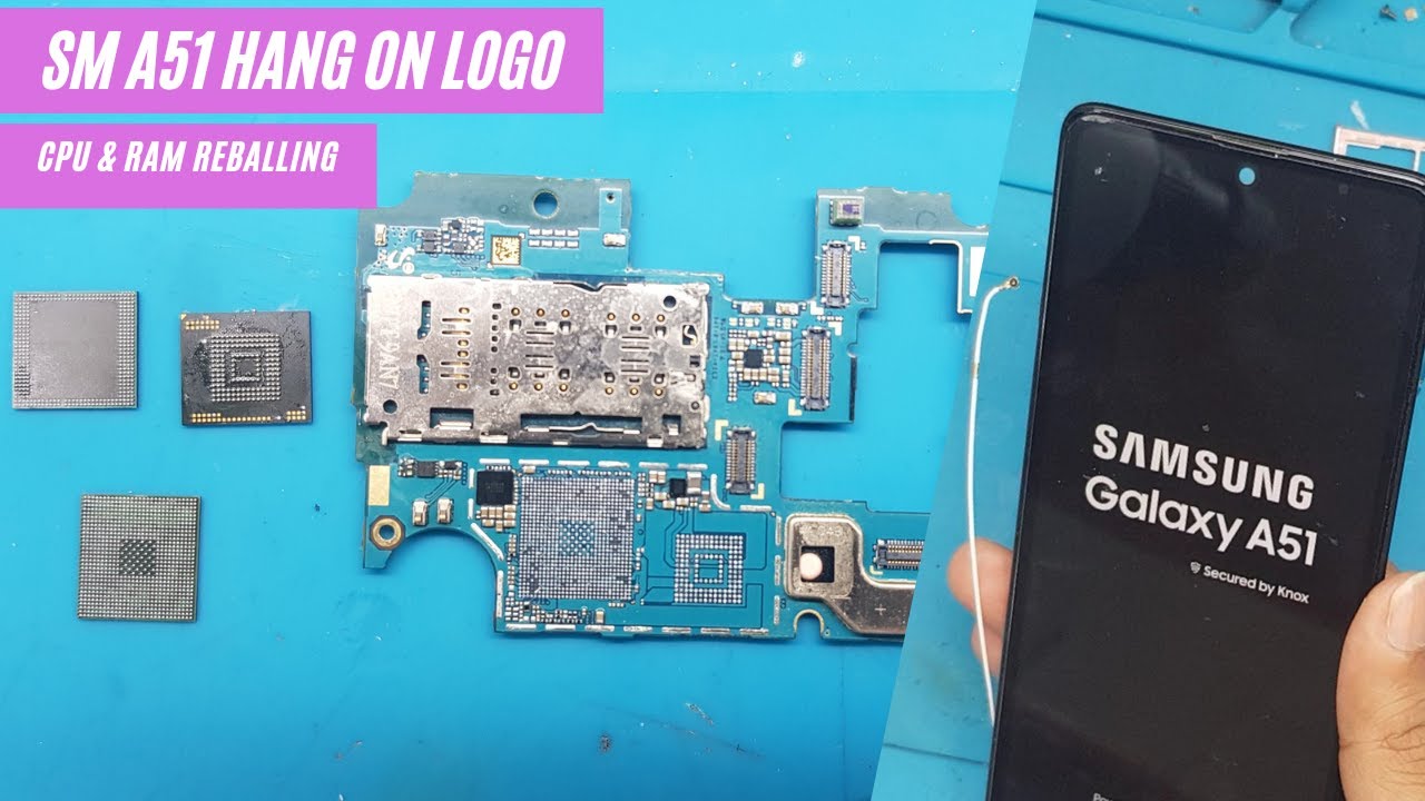SAMSUNG A50,A51 HANG ON LOGO