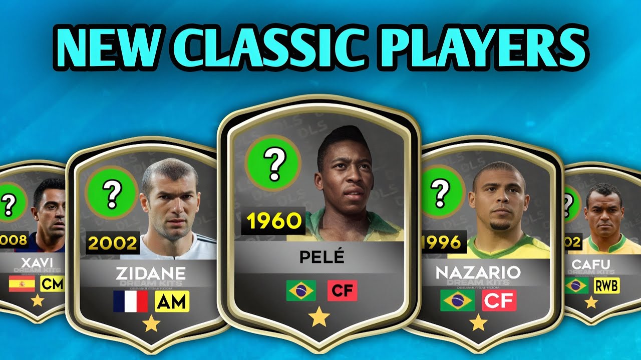 New Classic Players In DLS 26 | Legends and Icons In DLS 🤯