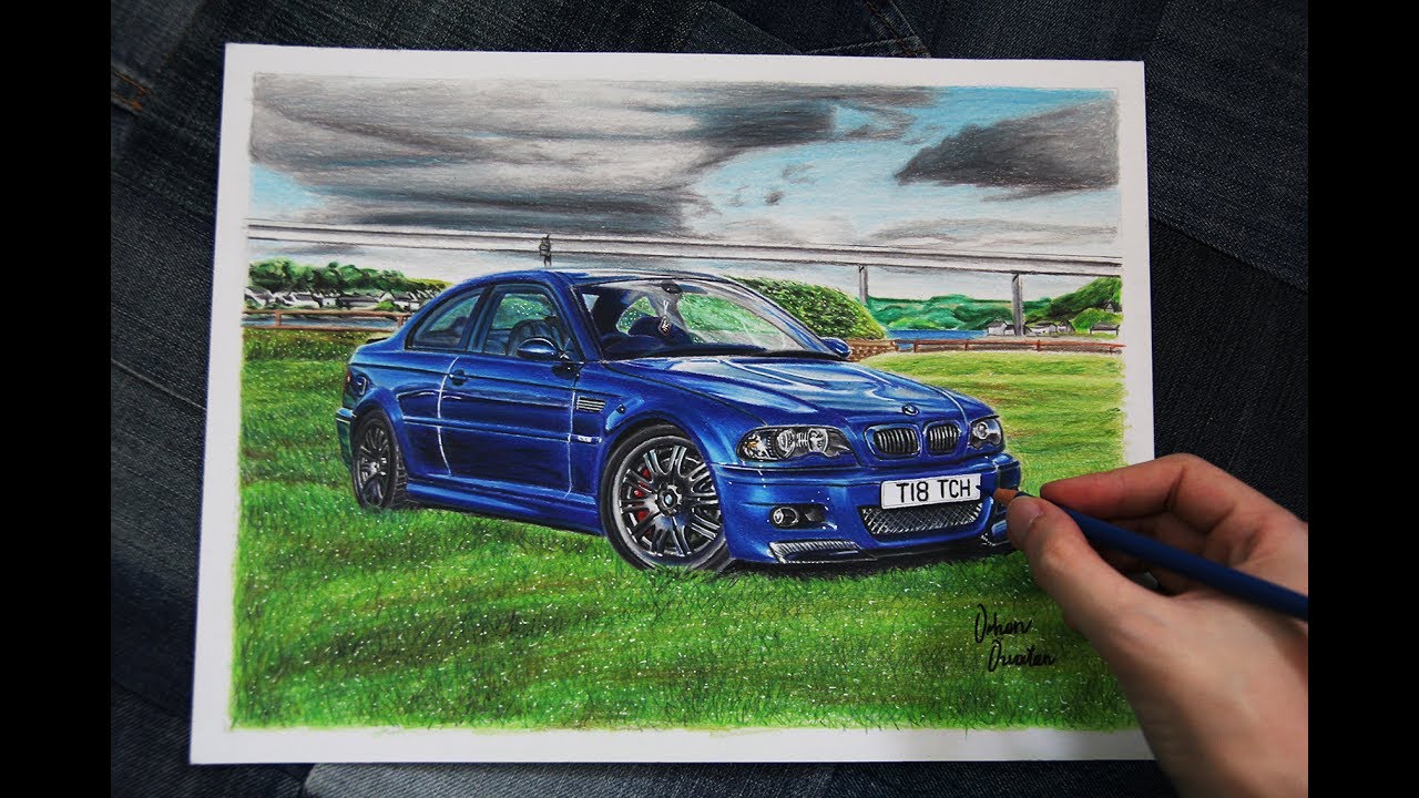BMW E46 M3 | United Kingdom | Car Drawing