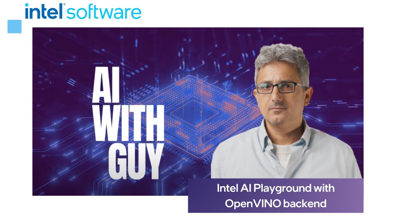 Intel AI Playground with OpenVINO Backend | AI with Guy