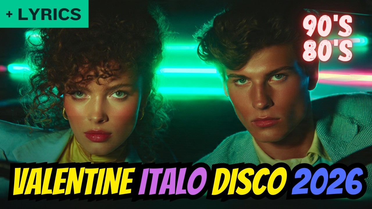 Blue Fire on the Neon Highway 1 ---🌌 Cosmic Italo 2026 – Retro 80s Disco Mix | Neon Synthwave Party