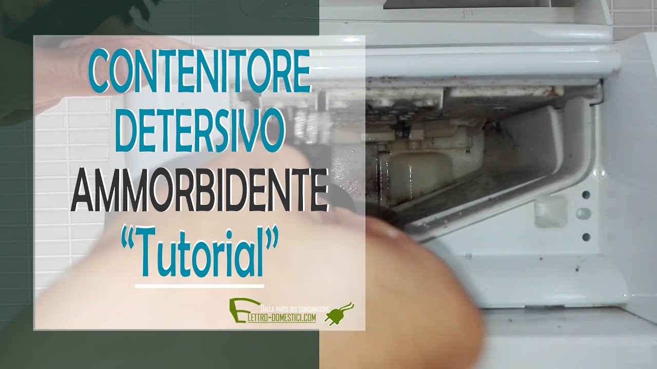 Ammorbidente prelevato subito o che resta nello scomparto dopo il termine del lavaggio
