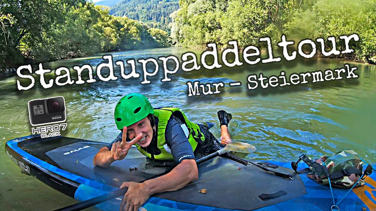 Standuppaddeltour auf der Mur