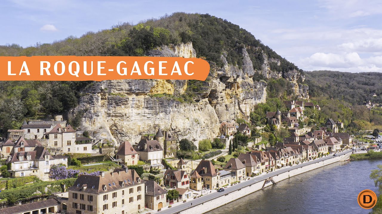 La Roque-Gageac - Drone - Documentaire Aérien 4k - Aerial Footage 4k