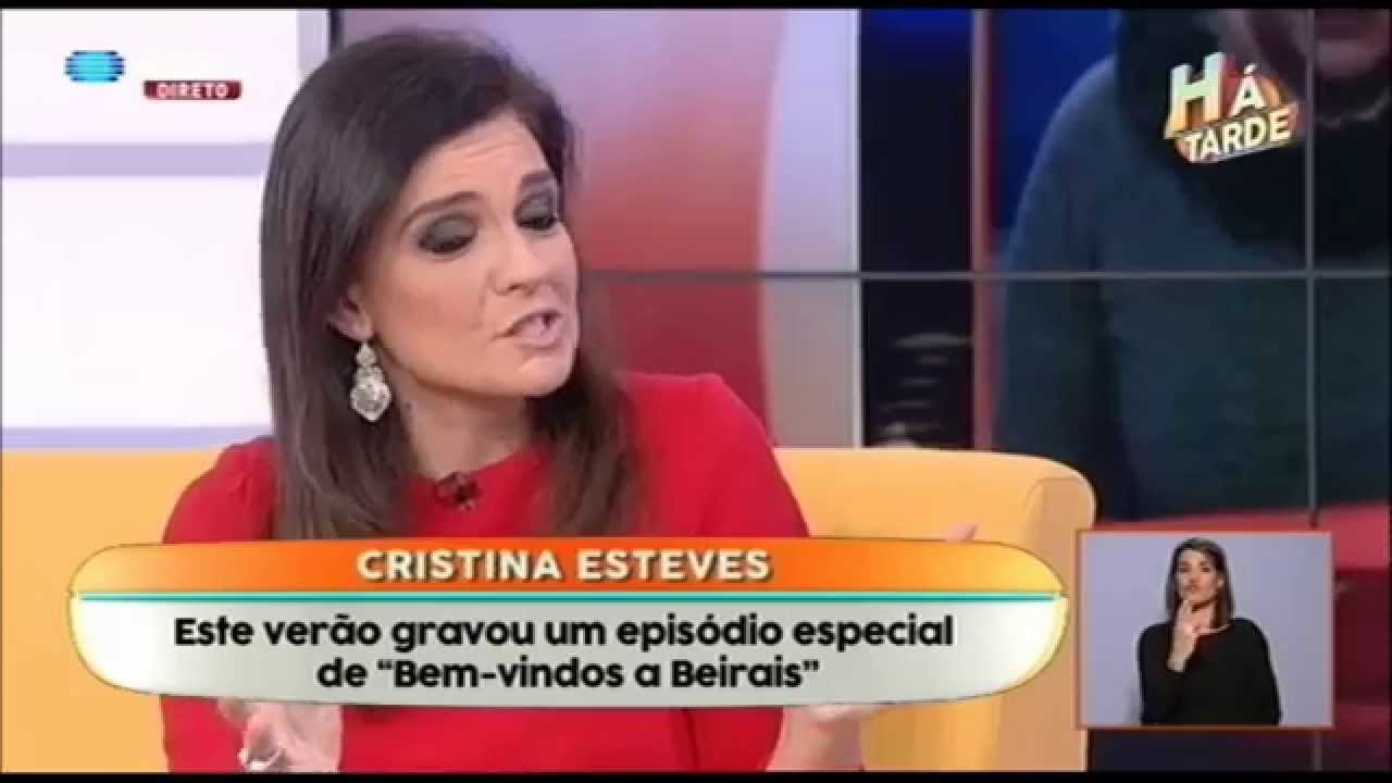 Cristina Esteves no Há Tarde da RTP1