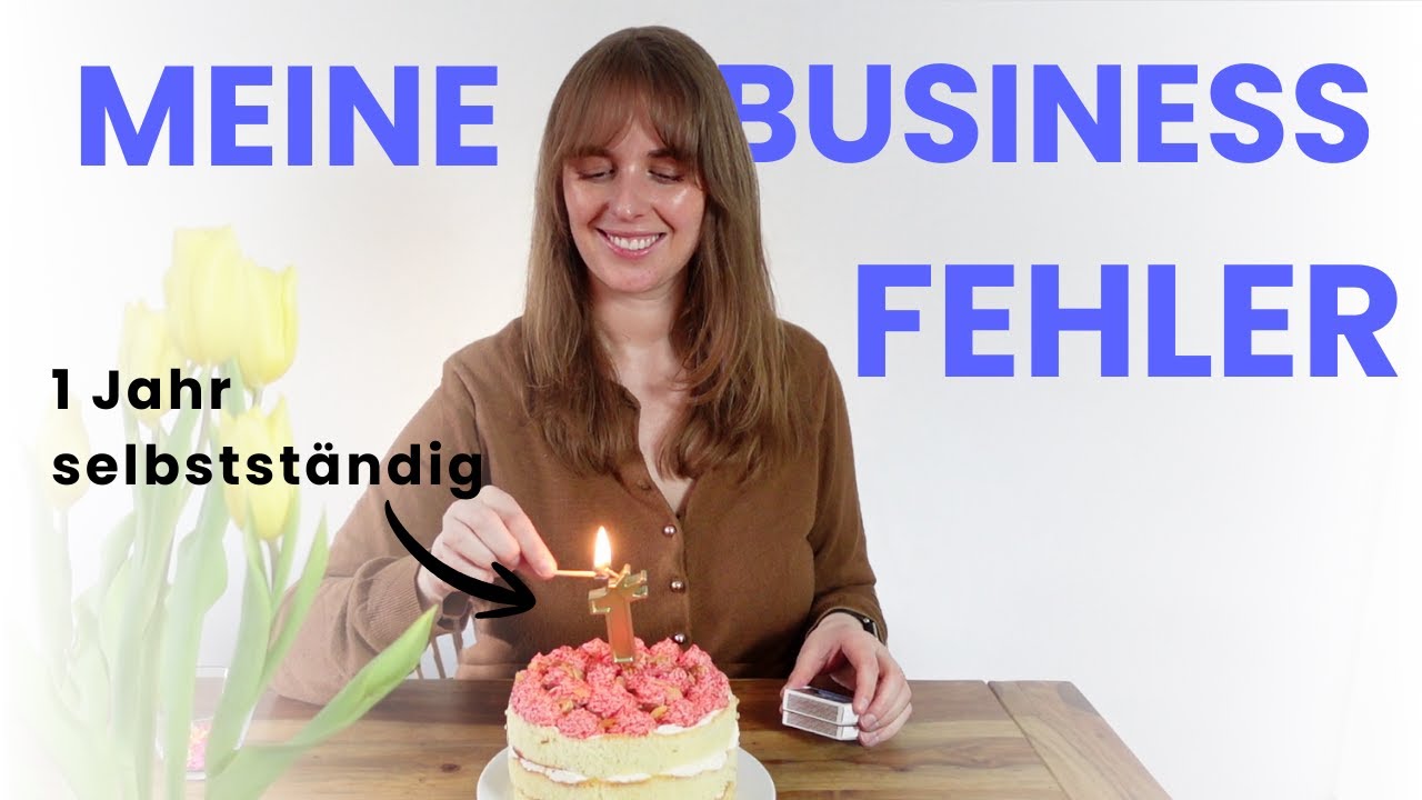 Start der Selbstständigkeit: Die häufigsten Fehler im Business – nach 1 Jahr Erfahrung