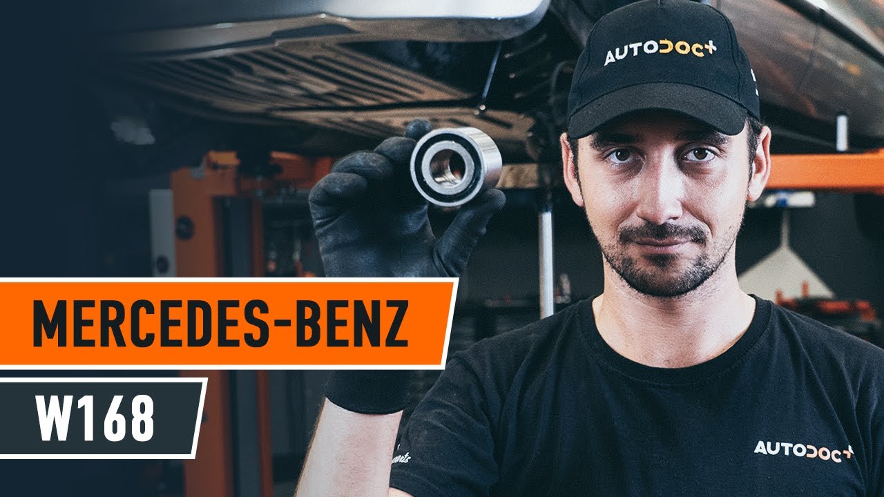 MERCEDES W168 hátsó kerékcsapágy csere [ÚTMUTATÓ AUTODOC]