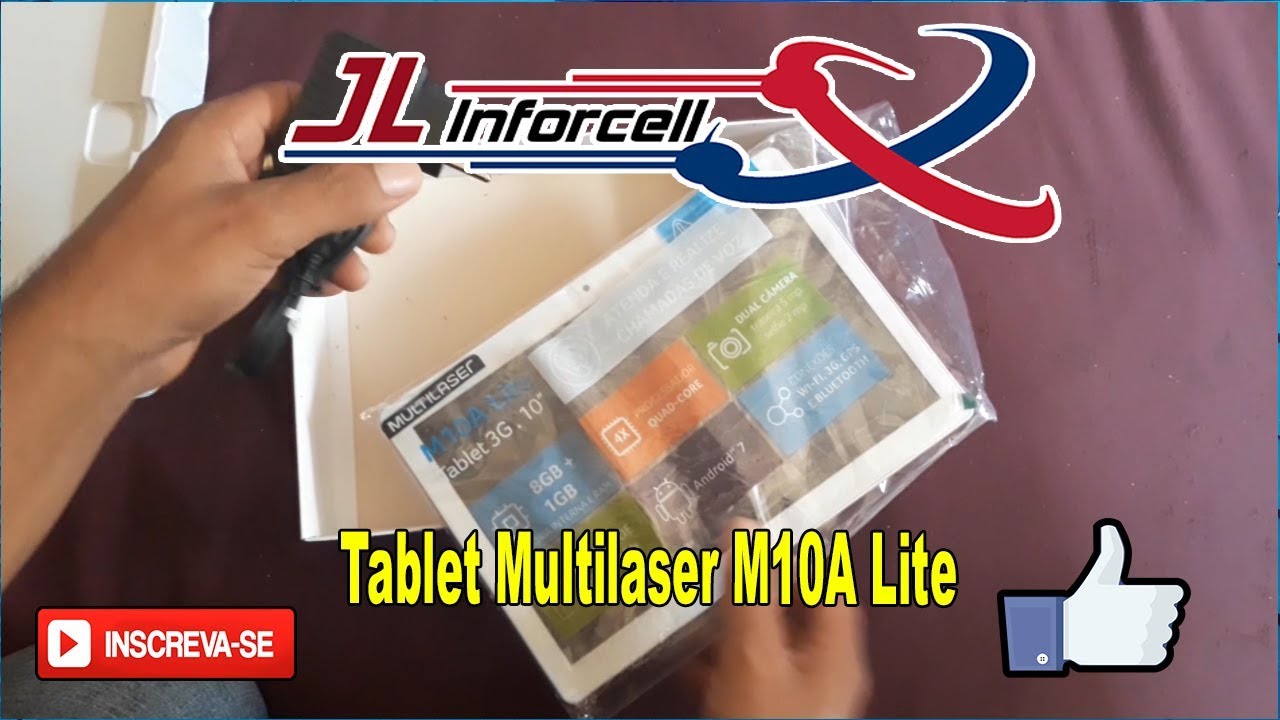 Tablet Multilaser M10A Lite 8GB Tela 10&rdquo; 3G   Wi Fi