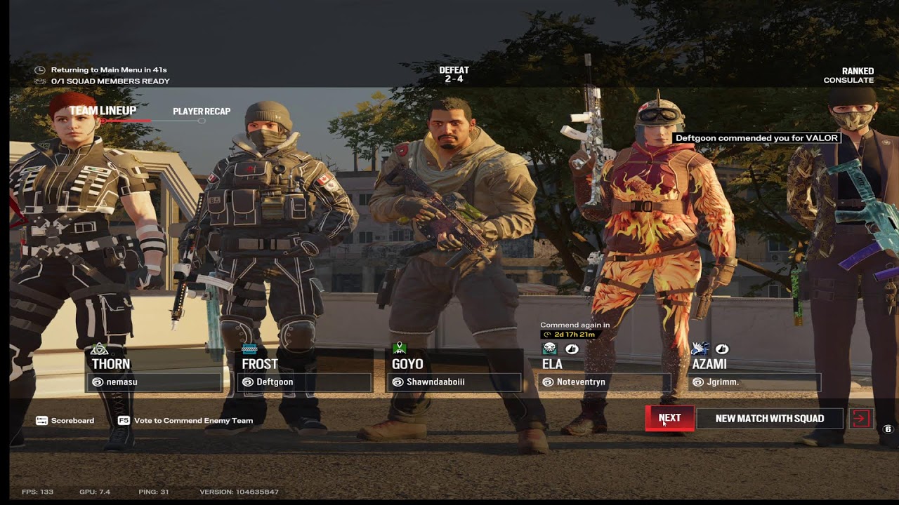 Rainbow Six Siege в прямом эфире