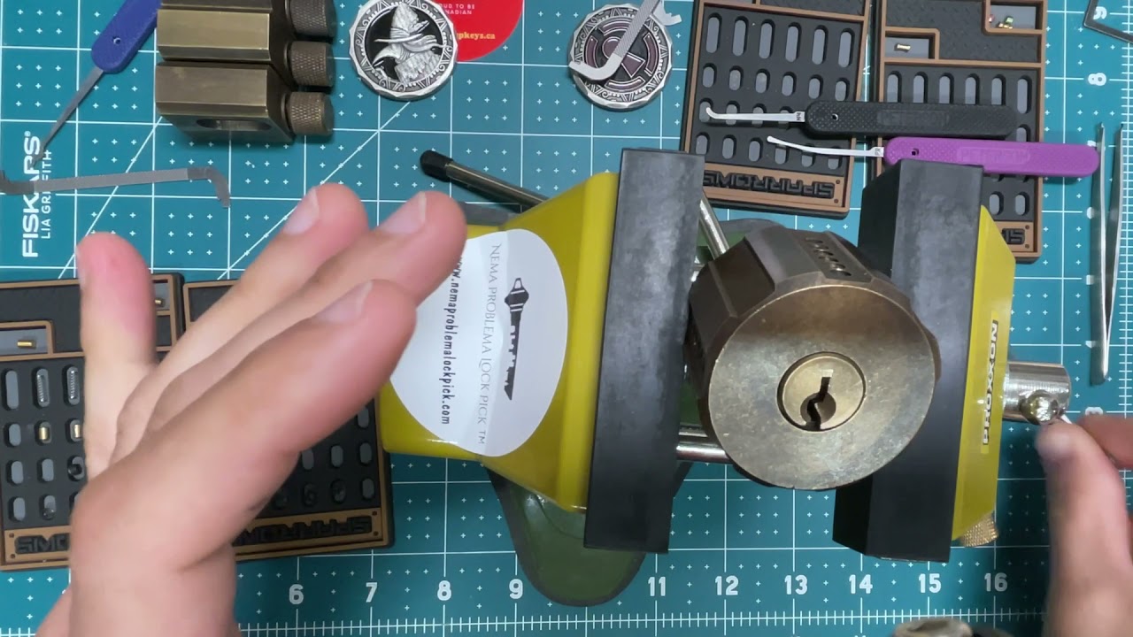 Conoscere la serratura da training a tamburo e sequenza di binding parte 3