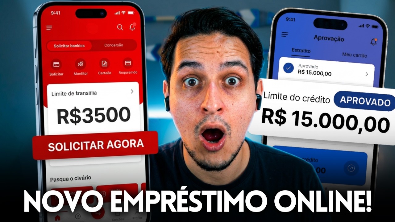 Novo Empr&eacute;stimo Online Aprovando Cr&eacute;dito Na Hora! Veja Como Solicitar o Seu