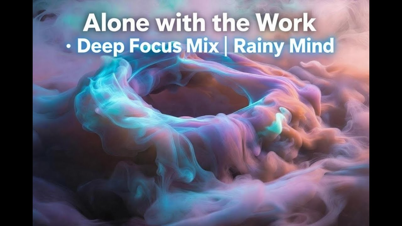 Alone with the Work • Deep Focus Mix | Rainy Mind