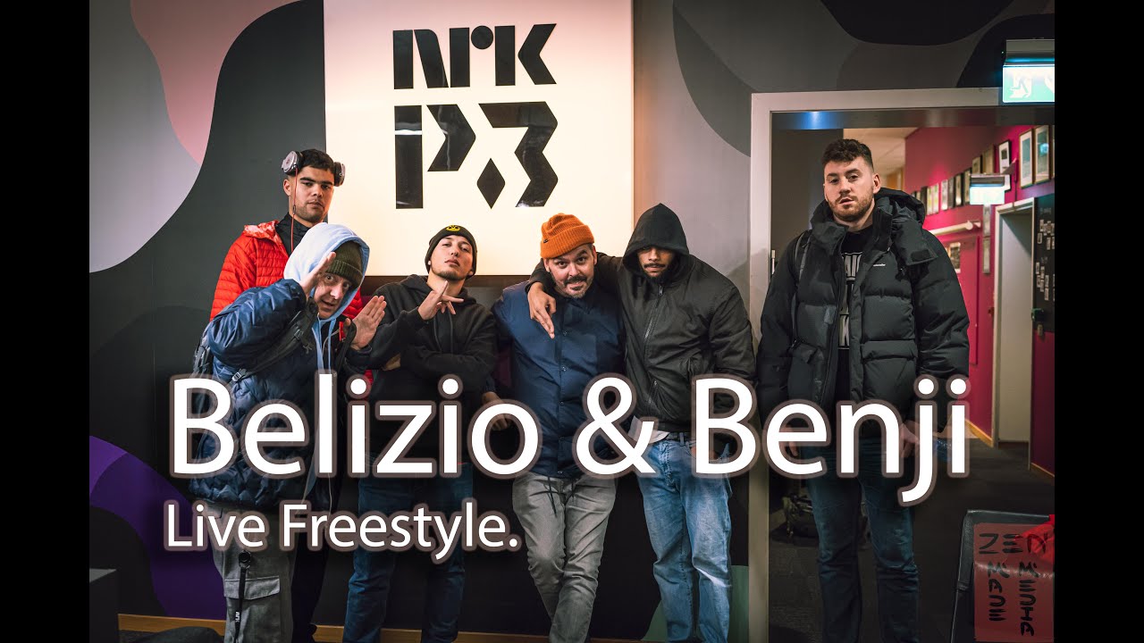 Belizio & Benji - Live Radio Freestyle - National Rap Show w/ Tommy Tee NRK P3 [23.10]
