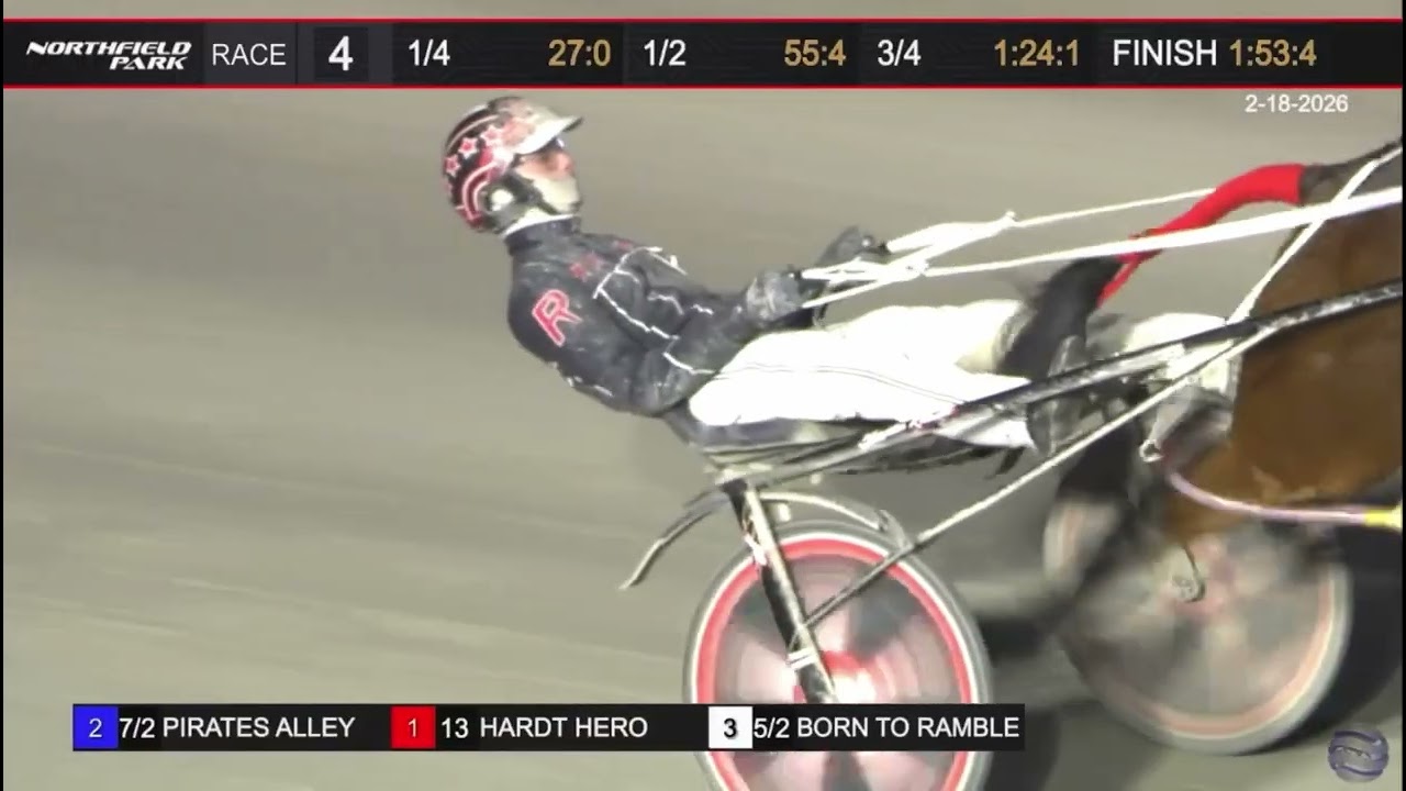 Pirates Alley wins at Northfield Park | 2.18.26