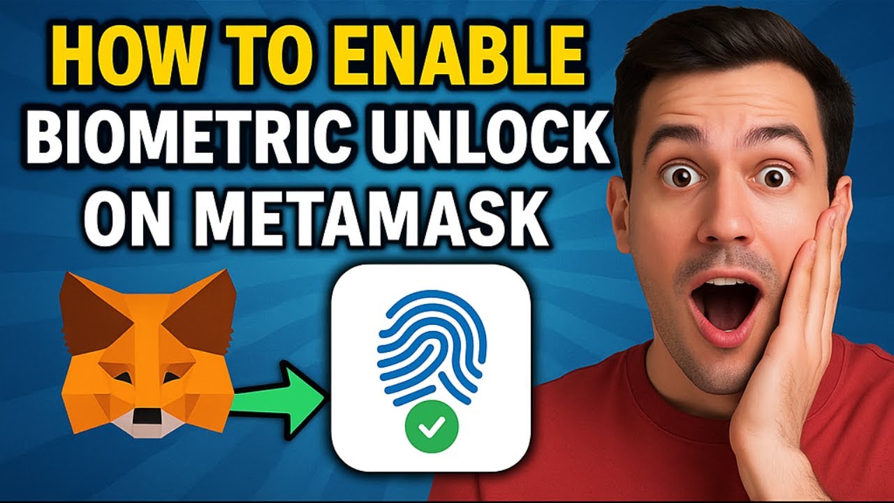 Enable Biometric Unlock on MetaMask Wallet | Secure Your Wallet (2025 Guide)