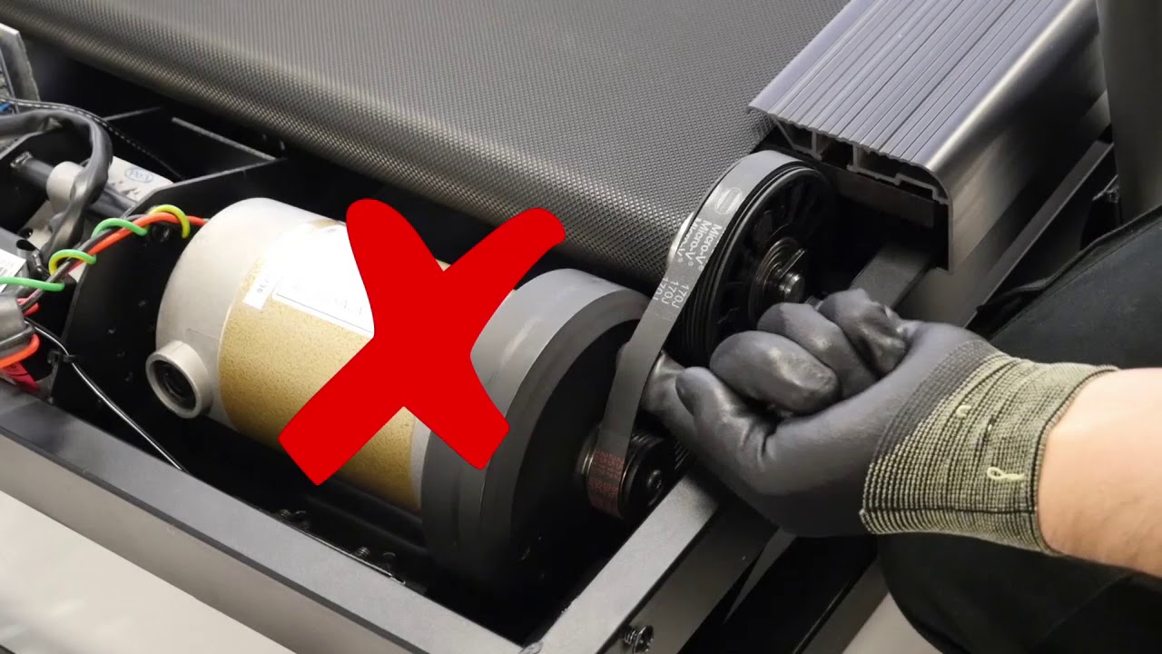 Comment changer le moteur sur un tapis de course T540A ?