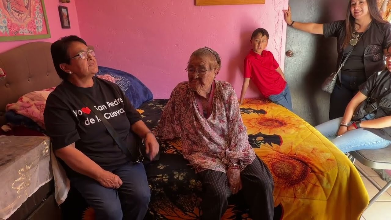 Mi mamá pidió de regalo venir a conocer a doña Beba desde San Luis Río Colorado