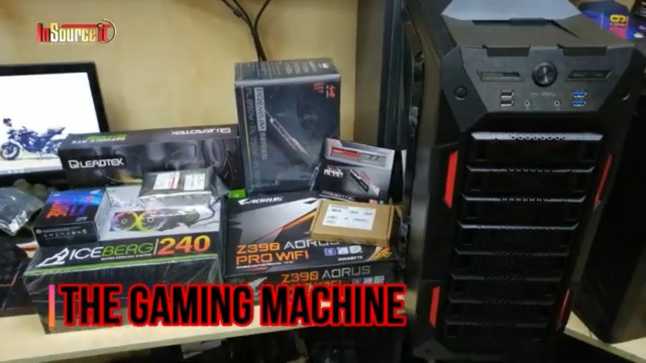 Gaming Build with Gigabyte Z390 Aorus Pro WiFi Motherboard & Intel i7 9700K Processor | Insource IT