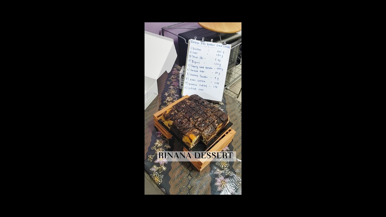 🔥 PJJ Percuma: Kek Butter Dark Coklat tanpa Ovalette – Video Panjang Tapi Penuh Tips Penting!🧁