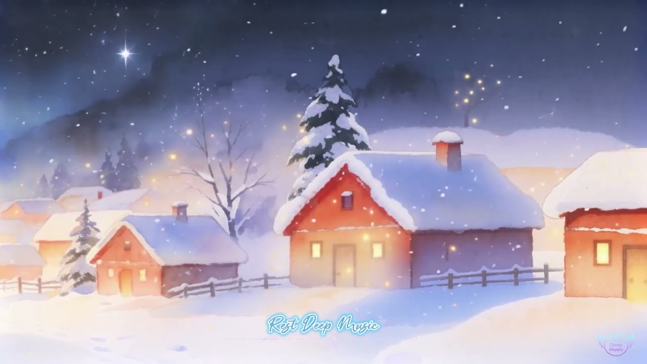 Winter Night Piano | Soothing Music to Ease Anxiety & Guide You Into Deep Rest