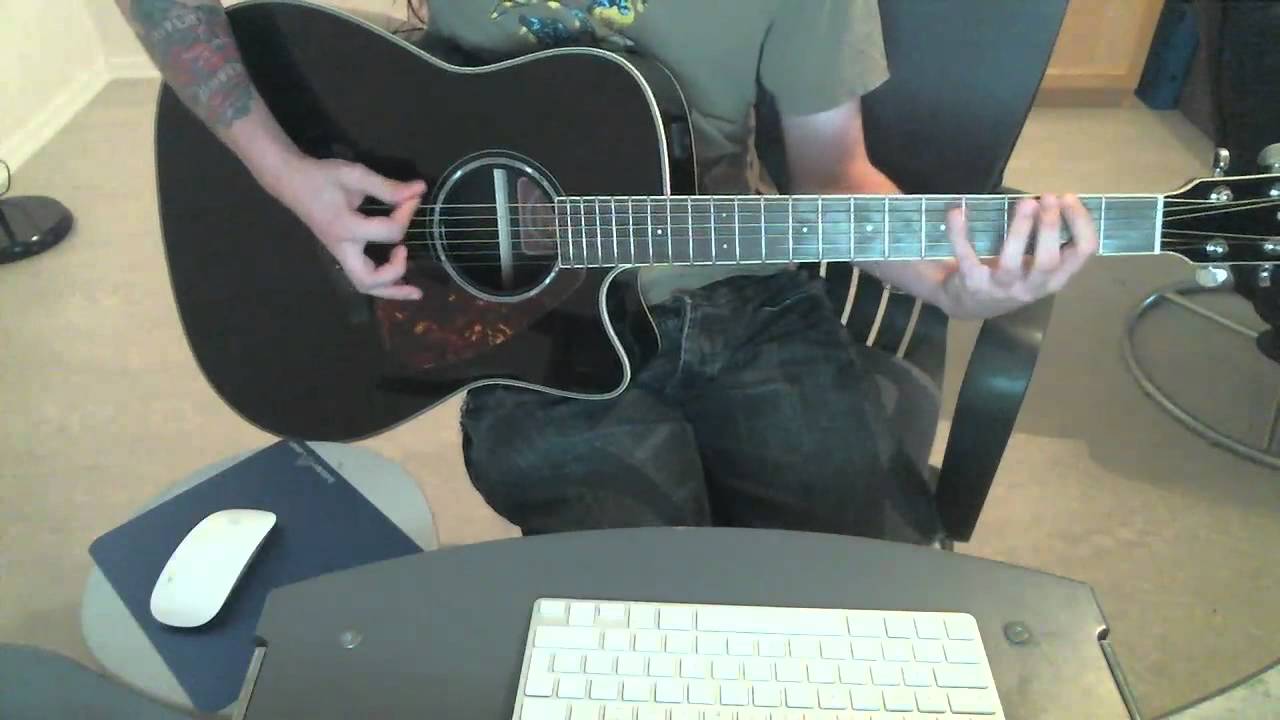 Trying out the new acoustic