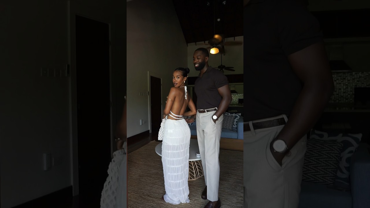Sunset cruise outfits 🫶🏽 🌅 #couplegoals #coupleoutfits #grwm #sunset