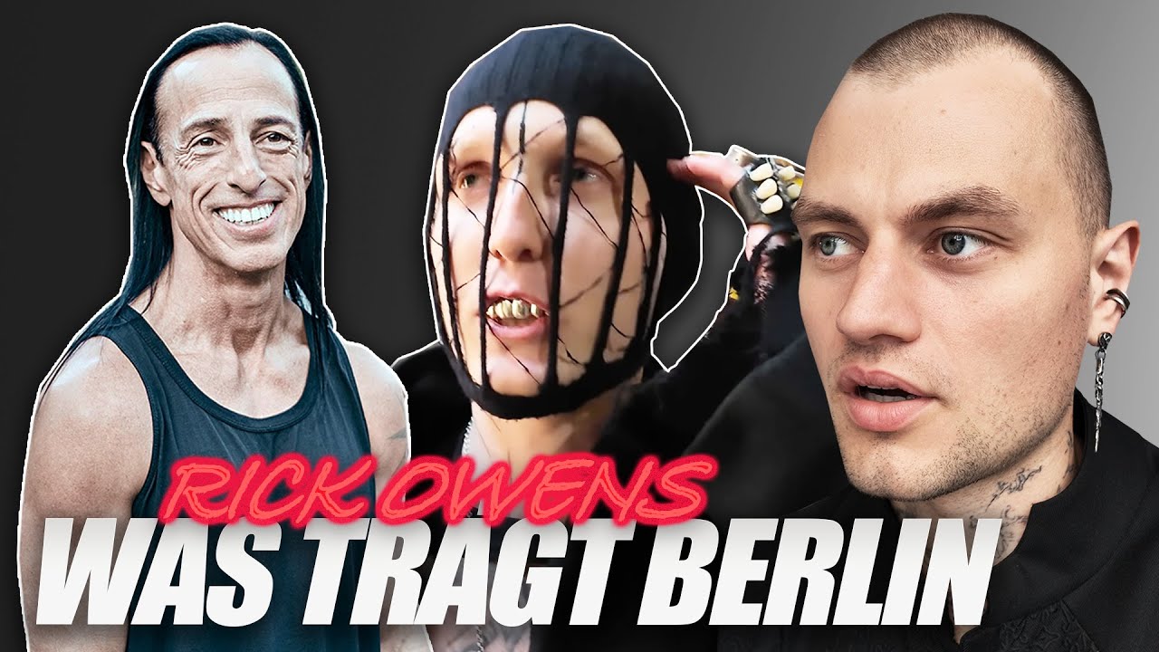 WAS TR&Auml;GT BERLIN mit RICK OWENS!?  @daralucas9931