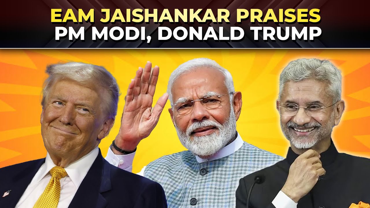EAM Jaishankar praises PM Modi&rsquo;s leadership and Trump's vision for US, highlights India-US relations