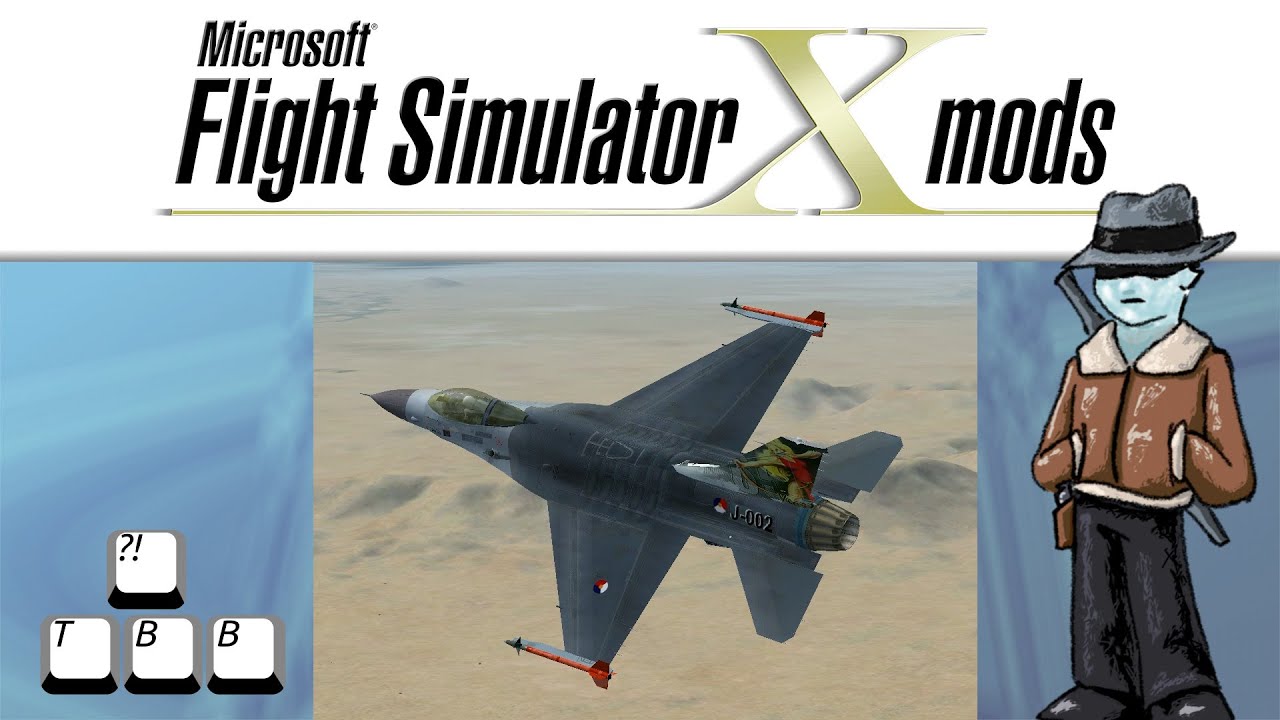 Flight Simulator X Plane Spotlight - F-16 Fighting Falcon