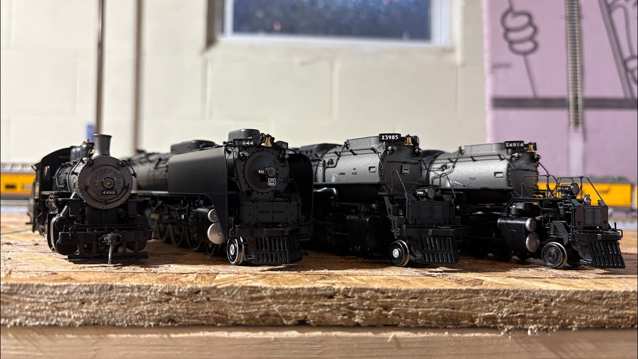 Union Pacific Steam Power in HO Scale