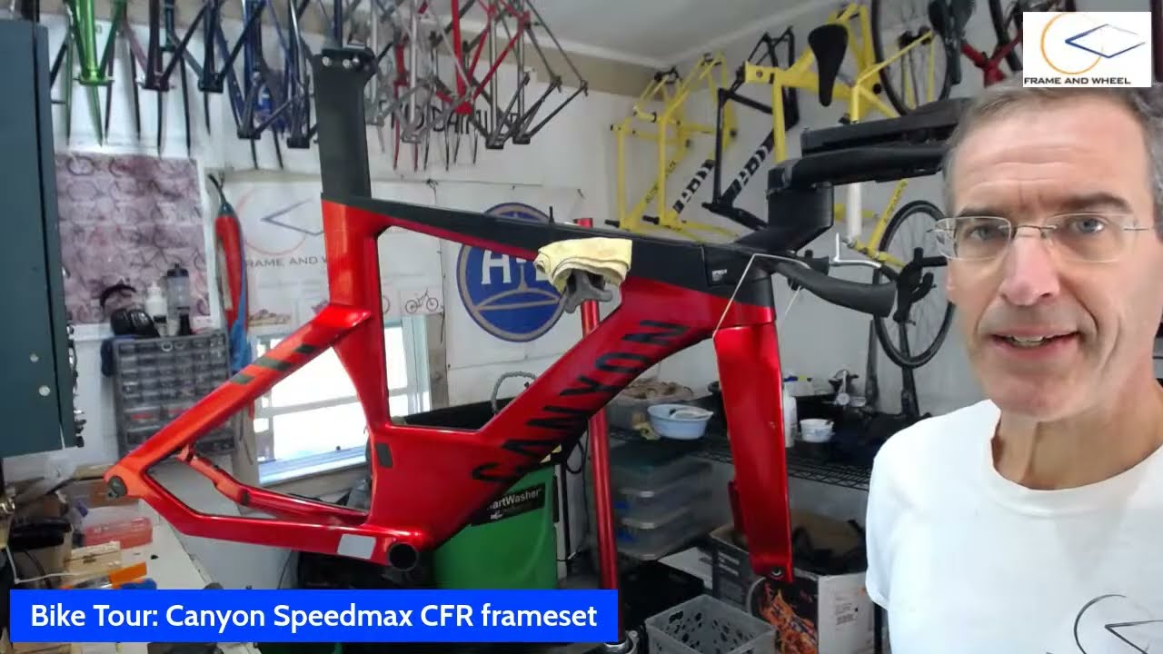 Bike Tour: Canyon Speedmax CFR frameset