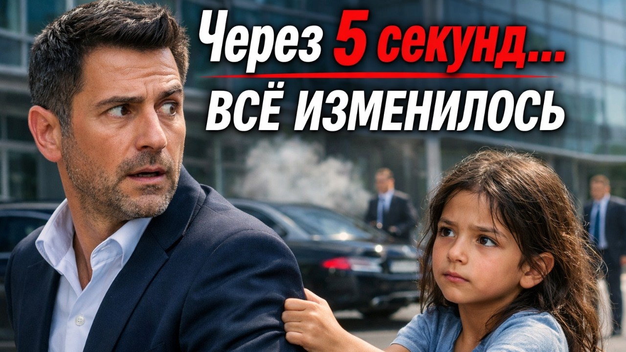 Миллиардер был в шоке, когда бедная девочка схватила его за рукав… Через 5 секунд всё изменилось