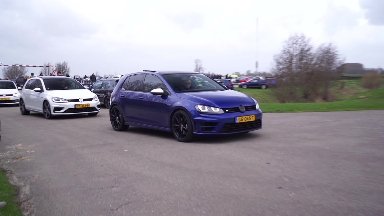 Cars leaving the BIGGEST GTI/R Meeting | VAG cars accelerating & revving! (4/4)