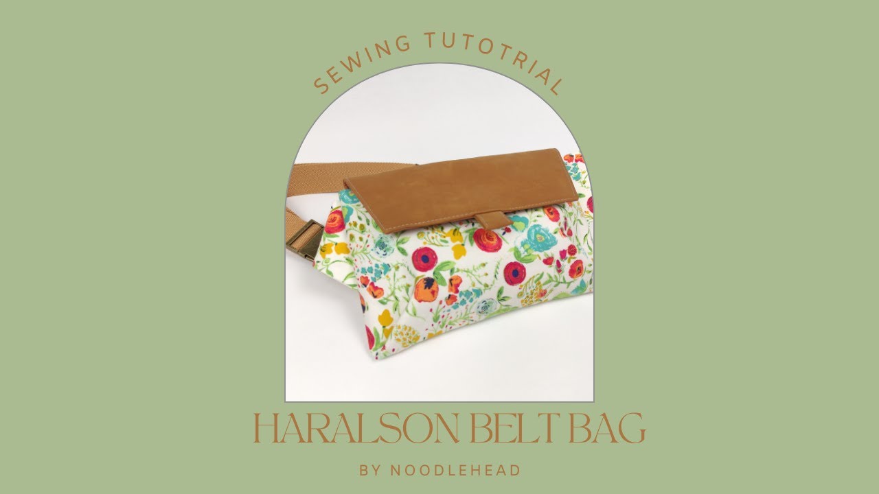 Ράβουμε μαζί το Haralson Belt Bag από Noodlehead Patterns