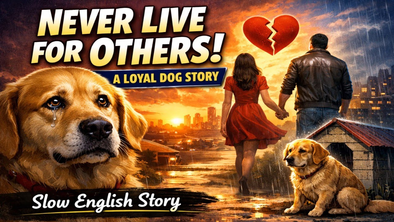 Never Live for Others | A Loyal Dog Story | Slow English Story