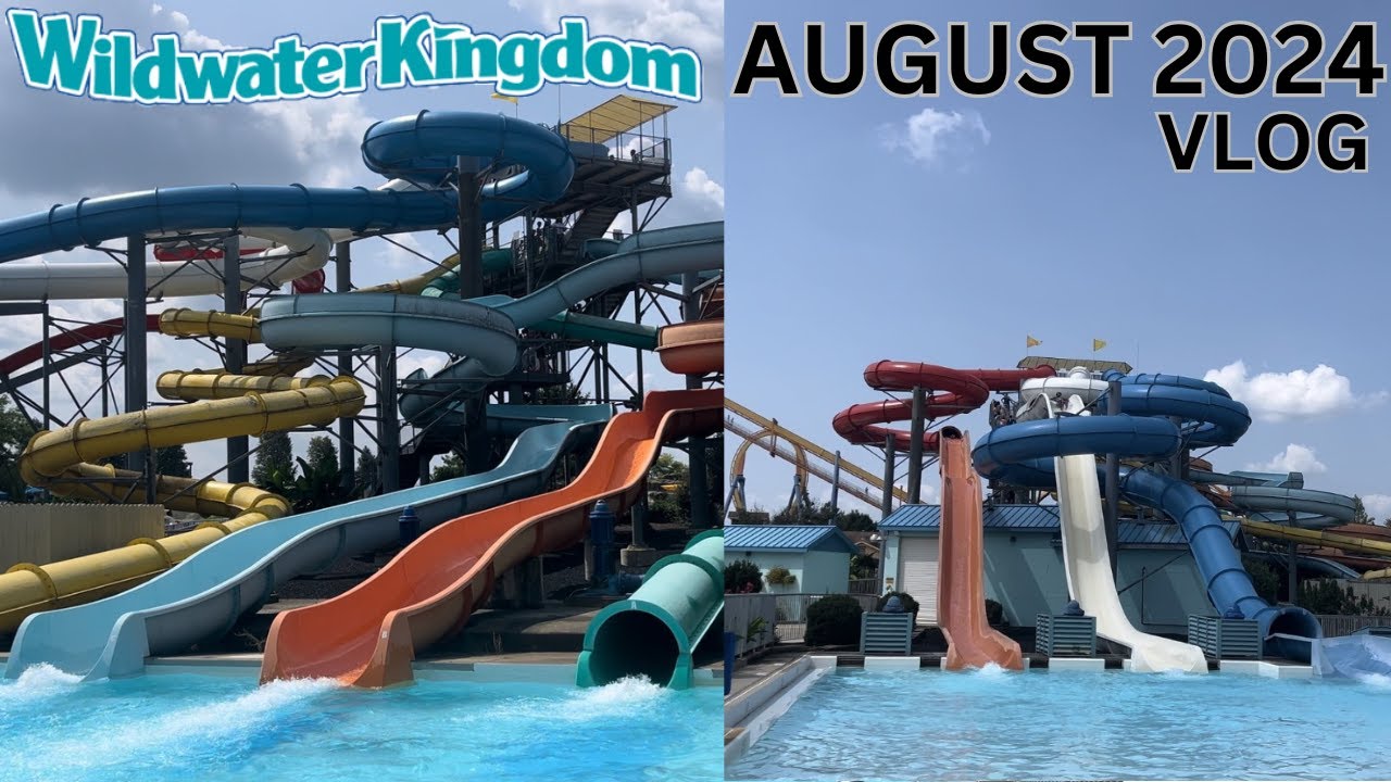 Wildwater Kingdom Vlog August 2024 | AWESOME Water Park in Pennsylvania