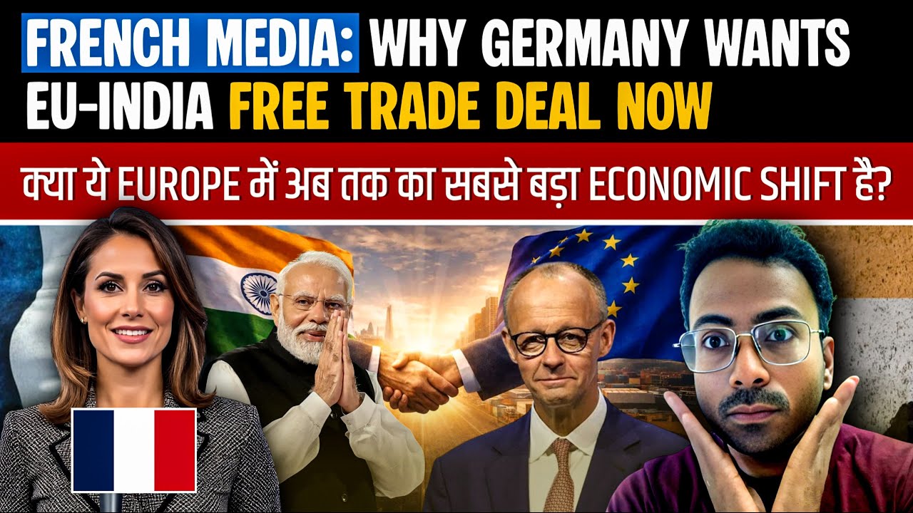 FRENCH MEDIA: WHY GERMANY WANTS EU-INDIA FREE TRADE DEAL NOW