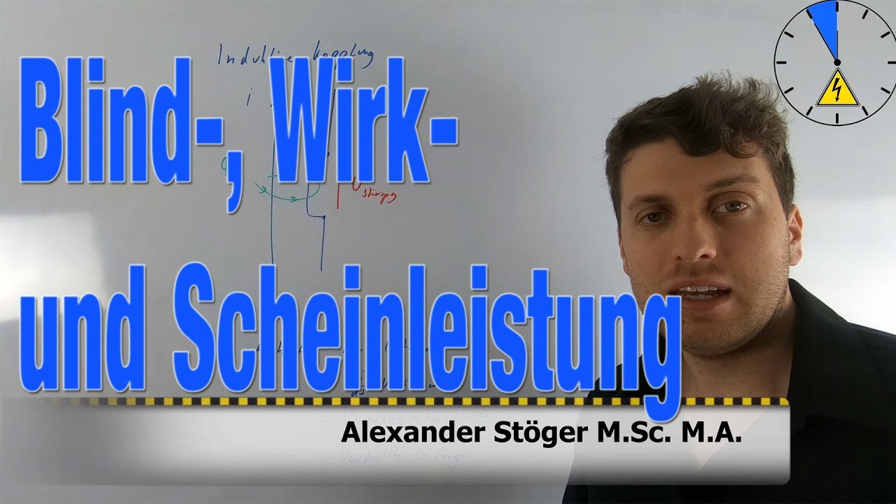 Wirkleistung - Blindleistung - Scheinleistung - Ganz einfach zum merken - Wei&szlig;bier